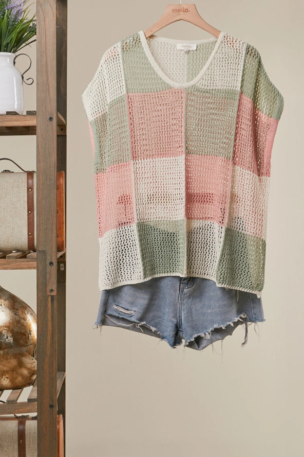 PASTEL KNIT TOP