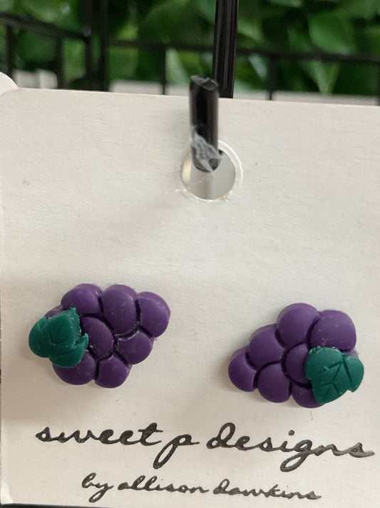 Sweet P Designs grape studs