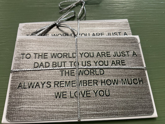 Dad cards forcwallet