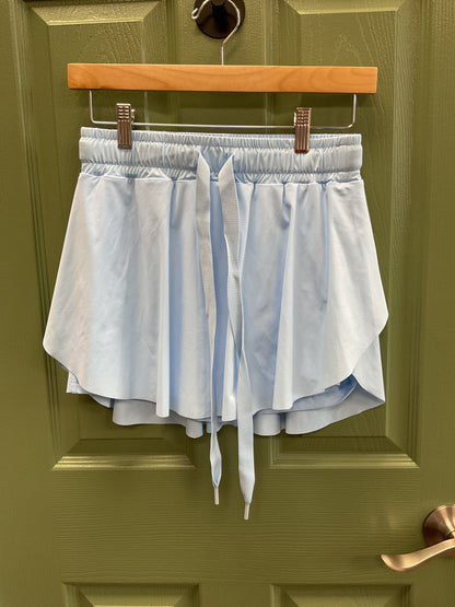 Lined mini skort