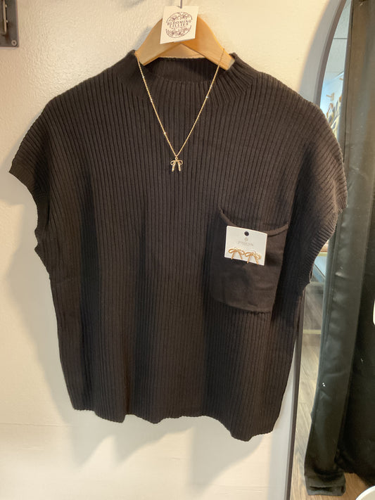 Black SS Sweater (Copy)