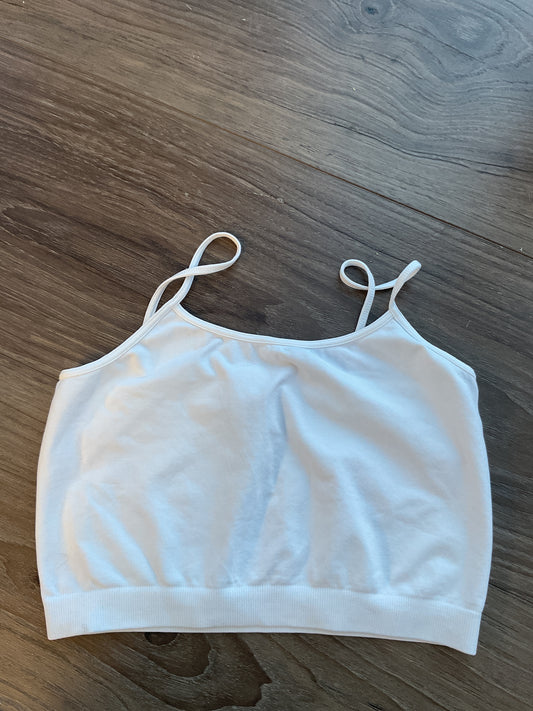 White NikiBiki half tank