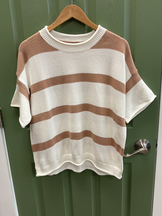 SS striped sweater