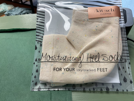 Moisturizing heel socks by Kitsch