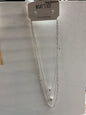 Silver triple ball necklace